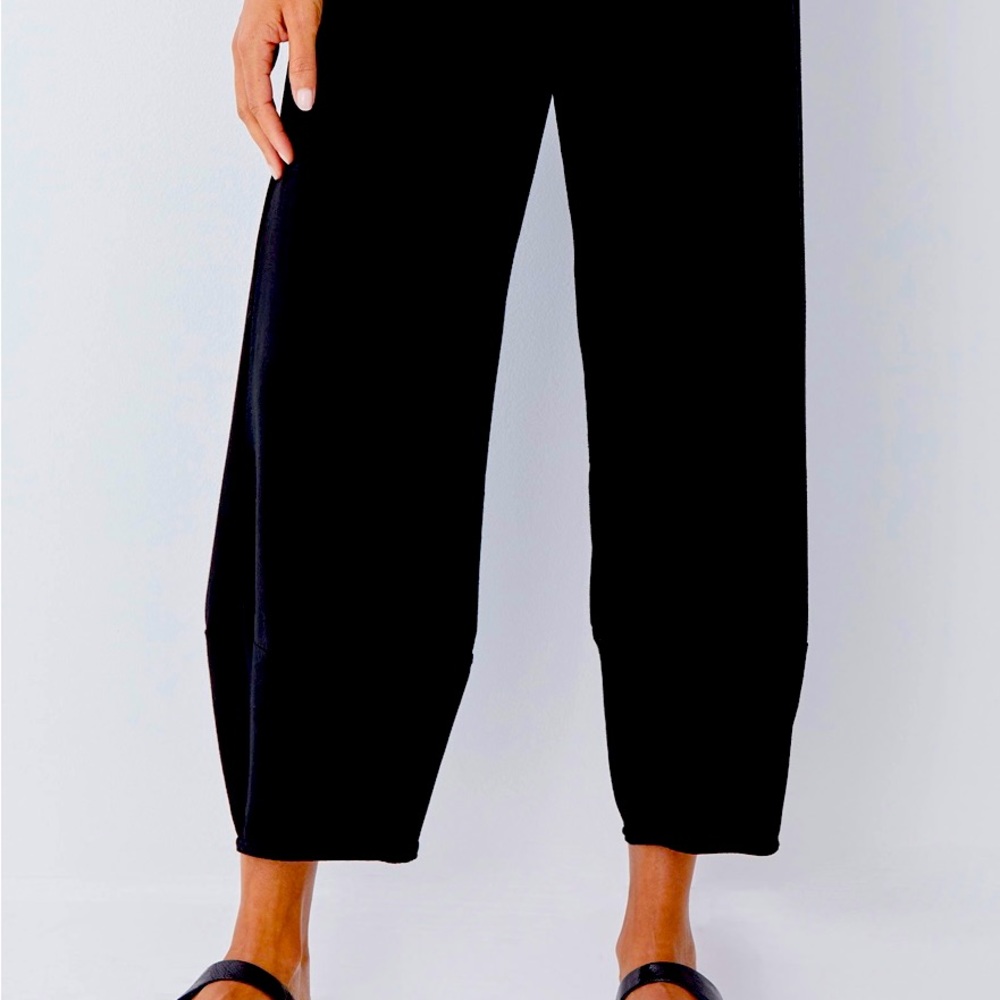 Jersey Lantern Pant Black Size 6-8